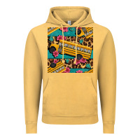 Vintage Mustard school bus and leopar seamless pattern Vintage Hoodie - BundleAndBundleShop