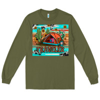 Army Green traveler tumbler Long Sleeve Tee - JahusDesignShop