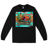 Black traveler tumbler Long Sleeve Tee - JahusDesignShop