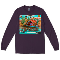 Plum traveler tumbler Long Sleeve Tee - JahusDesignShop