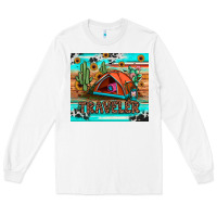 White traveler tumbler Long Sleeve Tee - JahusDesignShop