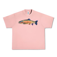 Salmon Rainbow Trout Urban Heavy Tee - LillyAllenDesigns