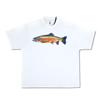 White Rainbow Trout Urban Heavy Tee - LillyAllenDesigns