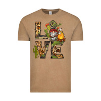 Vintage Coffee love camping gnome Vintage Tee - BarkalooDesign