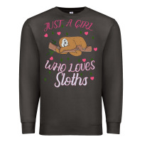 Smoke Just A Girl Who Lowes Sloths Premium Sweatshirt - Bettercallsaul