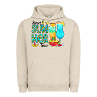 Pigment French Oak sweet summer time pineapple Urban Hoodie - CowCowDesign