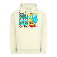 Pigment Pistachio sweet summer time pineapple Urban Hoodie - CowCowDesign
