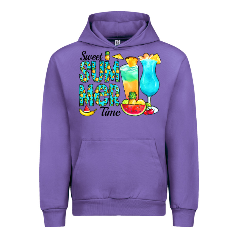 Sweet Summer Time Pineapple Urban Hoodie by CowCowDesign | Teevron