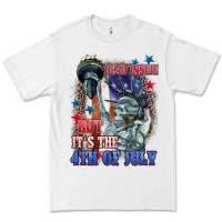 White Dead inside but it's the 4th of July Premium Tee - CowGirlArtShop