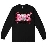 Black one loved bus monitor Long Sleeve Tee - MaliasSmallBusiness
