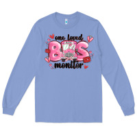Colony Blue one loved bus monitor Long Sleeve Tee - MaliasSmallBusiness