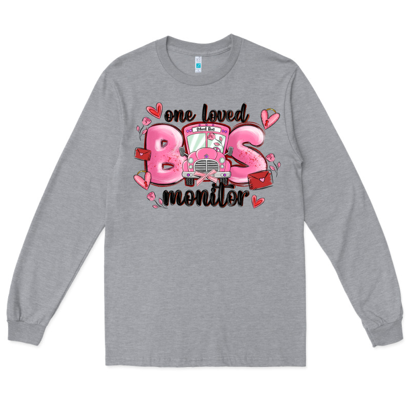 One Loved Bus Monitor Long Sleeve Tee by MaliasSmallBusiness | Teevron
