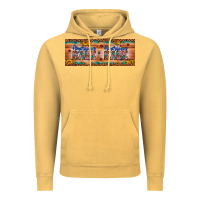 Vintage Mustard american babe Vintage Hoodie - Artiststas