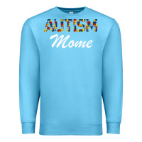 Ocean Blue Autism mom Premium Sweatshirt - Bettercallsaul