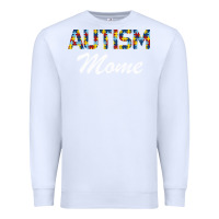 White Autism mom Premium Sweatshirt - Bettercallsaul