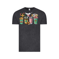 Vintage Black faith coffee cups Vintage Tee - NancyCooperArtShop