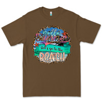 Cacao Hello Summer Let's Go To The Beach Premium Tee - SublimationCraftShop
