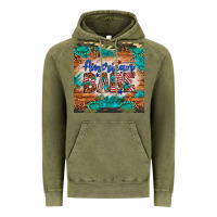 Vintage Olive american babe Vintage Hoodie - Artiststas