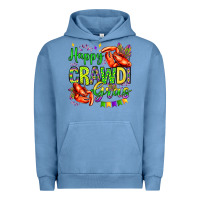 Pigment Pebble Blue happy crawdi gras olivia Urban Hoodie - OliviaCreatesArt
