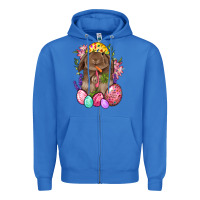 True Royal Rabbit And Carrot Easter Zipper Hoodie - BundleAndBundleShop