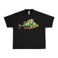 Black Perch Fish Urban Heavy Tee - LillyAllenDesigns