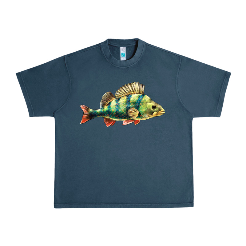 Perch Fish Urban Heavy Tee by LillyAllenDesigns | Teevron