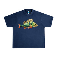 Navy Perch Fish Urban Heavy Tee - LillyAllenDesigns