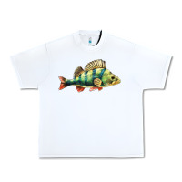 White Perch Fish Urban Heavy Tee - LillyAllenDesigns