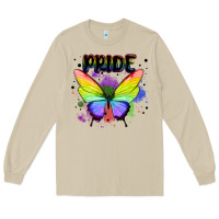 Mushroom rainbow butterfly pride lgbtq Long Sleeve Tee - MaliasSmallBusiness