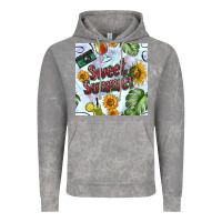 Cloud Rock sweet summer seamless pattern Vintage Hoodie - BundleAndBundleShop