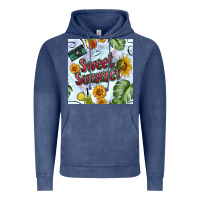 Vintage Denim sweet summer seamless pattern Vintage Hoodie - BundleAndBundleShop