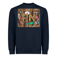 Navy Western Registered Nurse Heavyweight Sweatshirt - LillyAllenDesigns