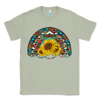 Matcha western sunflowers aztec leopard serape  rainbows Classic Tee - AdoDesignShop
