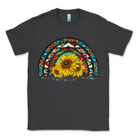 Smoke western sunflowers aztec leopard serape  rainbows Classic Tee - AdoDesignShop