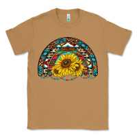 Toasted Coconut western sunflowers aztec leopard serape  rainbows Classic Tee - AdoDesignShop