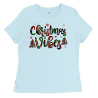 Christmas Vibes Ladies Tee | Teevron