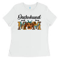 White western dachshund mom Ladies Tee - RanaPortraitStore