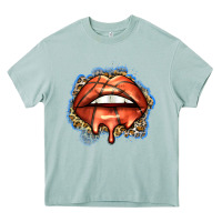 Arona basketball lips Heavy Core Tee - Zillion Design Studio