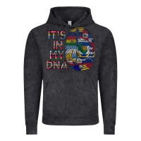 Vintage Black it's in my dna Vintage Hoodie - BundleAndBundleShop
