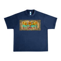 Navy western believe leopard aztek license plate template Urban Heavy Tee - BarkalooDesign