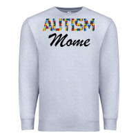 Heather Grey Autism mom Premium Sweatshirt - Bettercallsaul