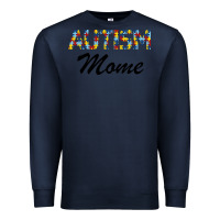 Navy Autism mom Premium Sweatshirt - Bettercallsaul