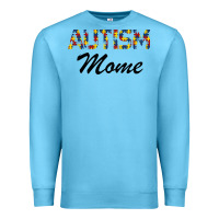 Ocean Blue Autism mom Premium Sweatshirt - Bettercallsaul