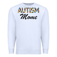 White Autism mom Premium Sweatshirt - Bettercallsaul