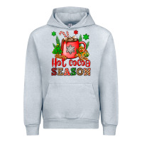 Heather Grey hot cocoa season Urban Hoodie - OliviaCreatesArt