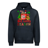Navy hot cocoa season Urban Hoodie - OliviaCreatesArt