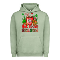 Pigment Oil Green hot cocoa season Urban Hoodie - OliviaCreatesArt