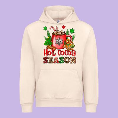 Hot Cocoa Season Urban Hoodie Designed By Oliviacreatesart