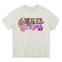 Cream nail boss Heavy Core Tee - BarkalooDesign