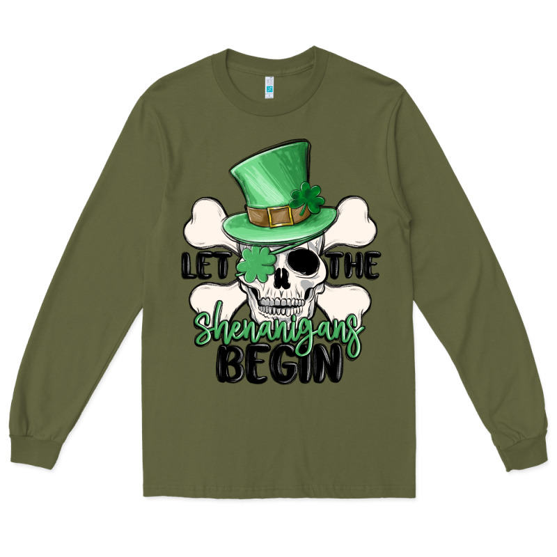 Let The Shenanigans Begin Long Sleeve Tee by MaliasSmallBusiness | Teevron